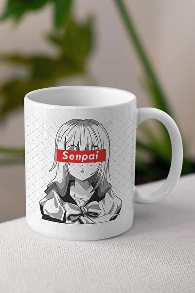 Anime Marketi كوب سينباي مطبوع - كوب هدية لصديق الحبيب