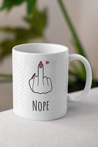 Anime Marketi كوب Nope No مطبوع - كوب هدية لصديق الحبيب
