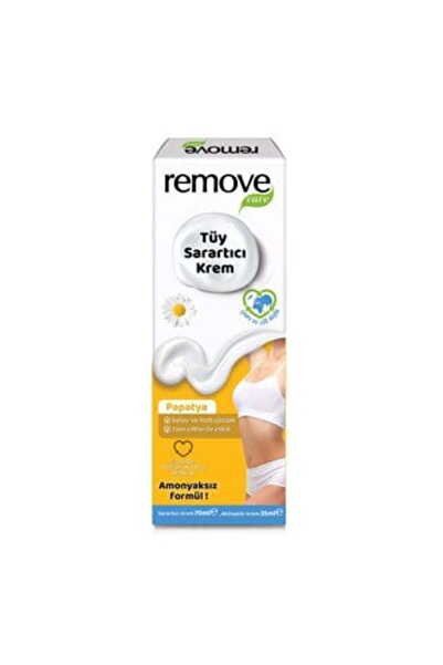 Baby ( KİL MASKESİ HEDİYE ) Remove Care Tüy Sarartıcı Krem Amonyaksız 70+35Ml...