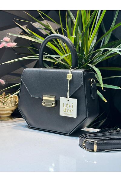 Levidor Levidor LEVDR.910015.SYH - Faux Leather Shoulder Bag with Special Color Combination