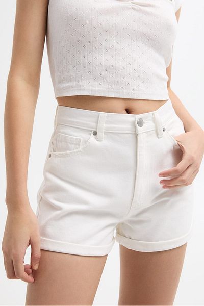 MILANOFOX Women's - Double Leg 100% Cotton Teenage Shorts
