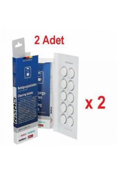 Siemens Economical Price Set of 2 Coffee and Espresso Machine Cleaning Tablets
