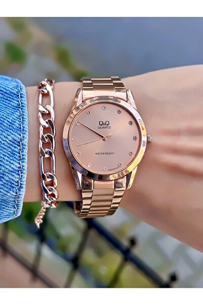 Q&Q Kadın Kol Saati 2 Yıl Garantili Su Geçirmez Orjinal Ürün