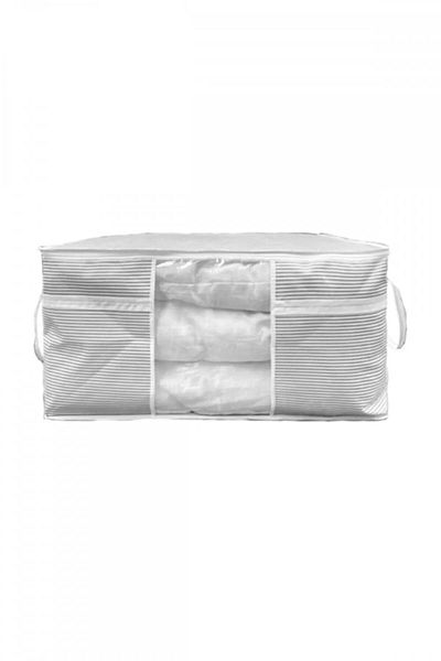 Özlem Toys 4 Pieces 1st Class Large Volume Windowed Quilt Pillow Clothing Bag Organizer 75x40x40