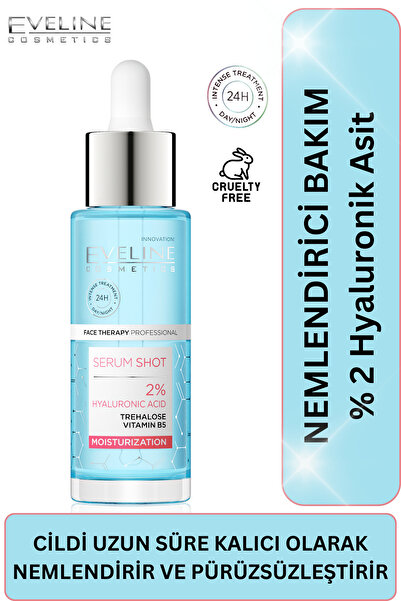 Eveline Cosmetics 30 ml Ser cu vitamina B5 - 2% acid hialuronic și trehaloz