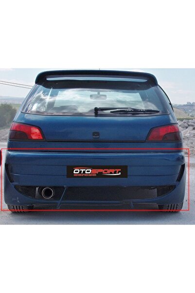 OTOSPORT Peugeot 306 Hb Arka Tampon Fiberglass Boyasız