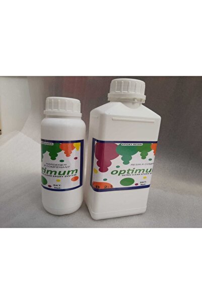 Optimum Ultra Şeffaf Epoksi Reçine 1,5 Kg