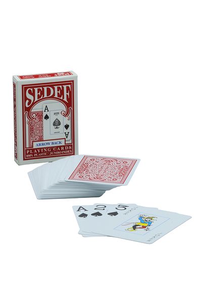Sedef JUMBO POKER Playing Card 100% plastic