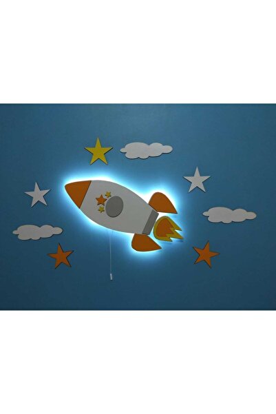 fabrikahşap Çocuk Odası Dekoratif Aydınlatma Seti