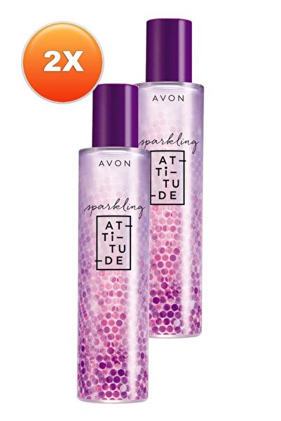 AVON Sparkling Attitude Kadın Parfüm Edt 50 Ml. Ikili Set