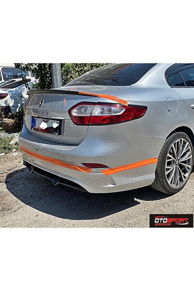 OTOSPORT Renault Fluance Ince Bagaj Spoyler Fiberglass Boyasız