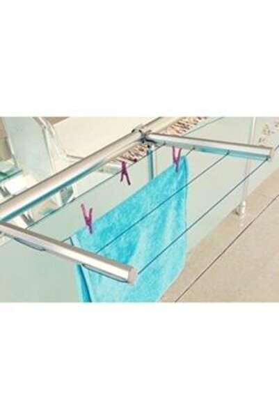 Mavienerji Oval Alüminyum Balkon Çamaşır Kurutmalık Küpeşte Çamaşır Askısı Ov...