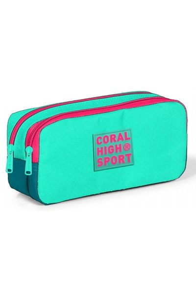 Coral High Sport Two-Eye Water Green Τσάντα στυλό