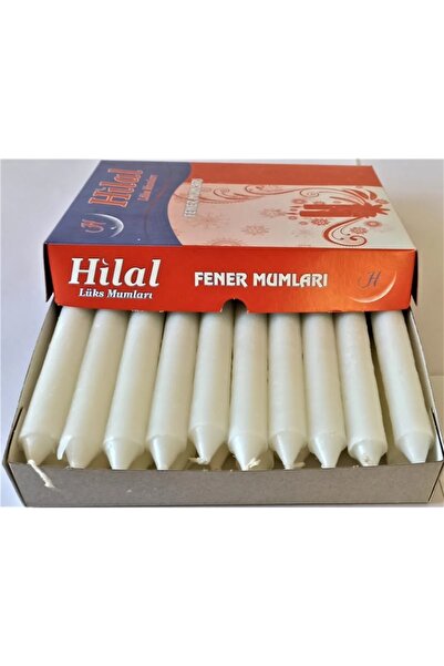 Online Kapında Ekonomik Beyaz Lux Battal Mum 20'li
