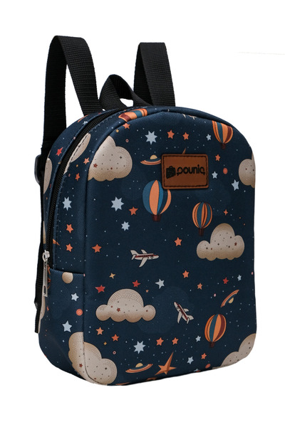 pouniq Night Sky - Çocuk Sırt Çantası - Anaokulu ve Kreş için Uyumlu - 0-6 Yaş için Uygun