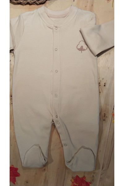 Flexibaby Organic Flexi Jumpsuit - Baby Full Snap Booties