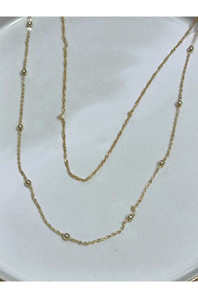 COSİBELLA İkili singapur kolye