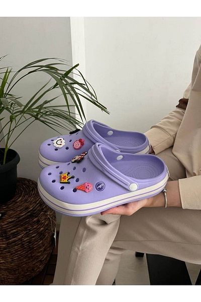 Behtah Kundura Full Orthopedic Cross Slippers Doctor Nurse Daily (1 Ornament on It Will Be Sent)