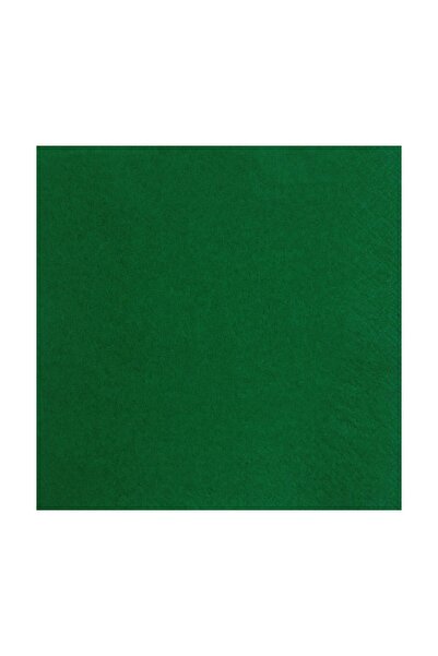 Story 33x33 Cm 2 Katlı 20'li Desenli Koyu Yeşil Renkli Peçete