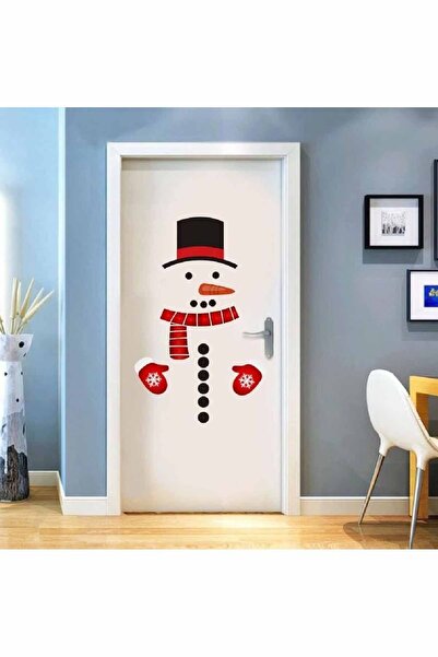 Kt Grup Noel Christmas Kardan Adam Dekoratif Sticker