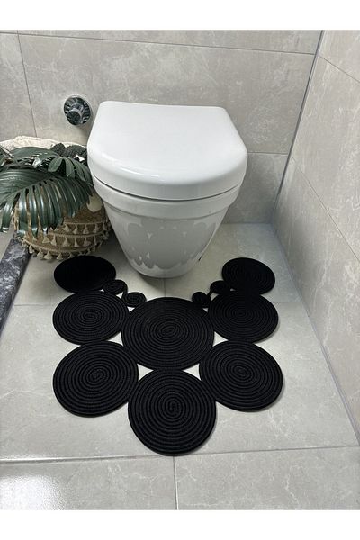 MaVaux Sakura Jute, Ψάθινο, Χαλάκι πόρτας, Χαλάκι μπάνιου, Μπροστινό χαλάκι τουαλέτας, Χαλάκι τουαλέτας, Διπλής όψης