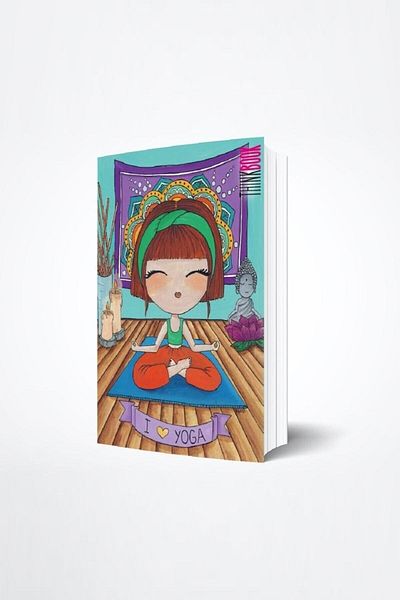 Thinkbook دفتر ملاحظات لليوجا - غطاء صلب