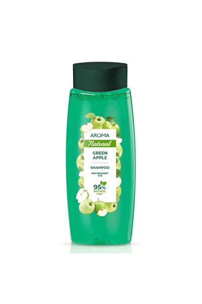AROMA NATURAL Şampuan Green Apple % 95 Bitkisel 400 ml
