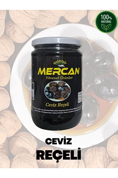 MERCANYORESEL %100 Doğal Hatay Usulü Ceviz Reçeli 850 Gr