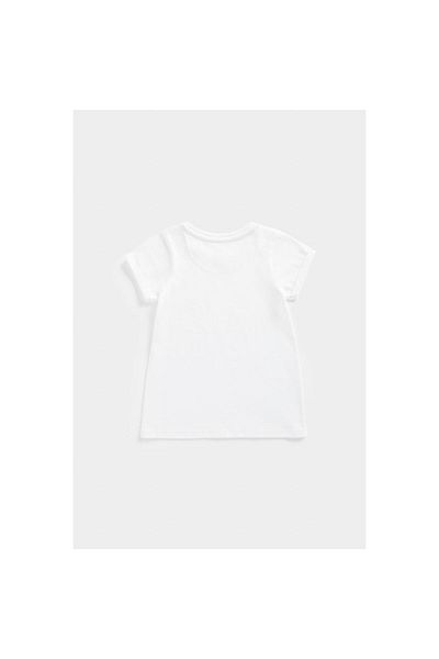 MOTHERCARE Girl's White T-Shirt