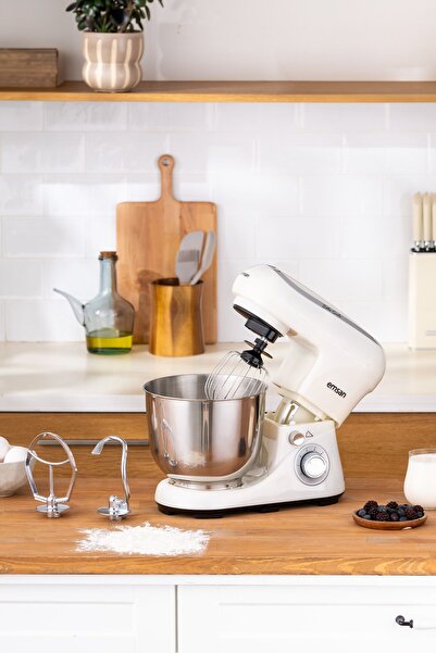 Emsan Bella Gusto Stand Mikser Mutfak Şefi Iconic Beige 1300W 5 Lt