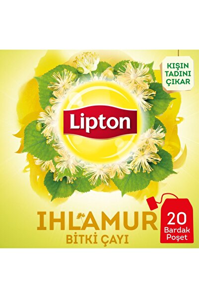 Lipton Ihlamur Bardak Poşet Bitki Çayı 32 gr