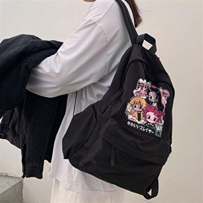 Göksin Rucsac unisex cu imprimare Chouze Demon Slayer