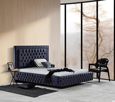 Mobilya Dükkanım Chester 160X200 Çift Kişilik Yatak, Karyola Seti EY2000