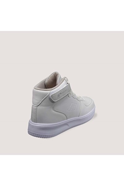 M.P. 2568 Unisex Cırtlı Bilekli Spor Ayakkabı 37 Beyaz