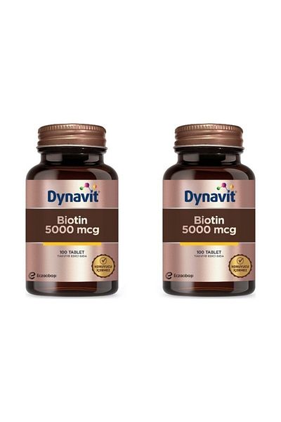 Eczacıbaşı Dynavit Biotin 5000mcg 100 Capsules 2-Pack