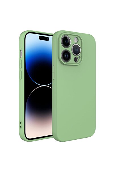 halkhouse iPhone 14 Pro Kılıf İçi Kadife Kamera Korumalı Mara Lansman Kapak