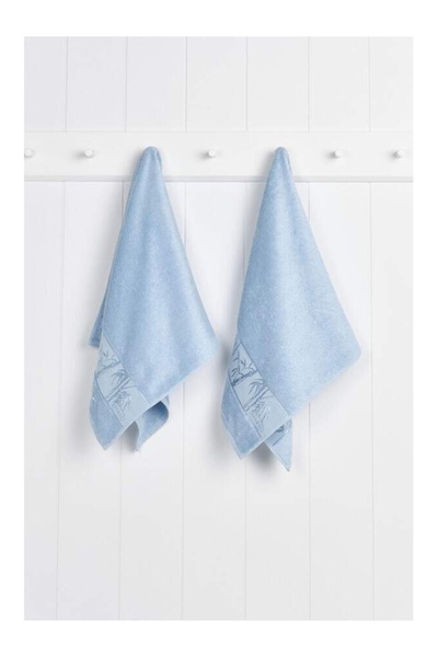 NİVEMESHOME Nivemeshome Синій рушник для обличчя Nurpak