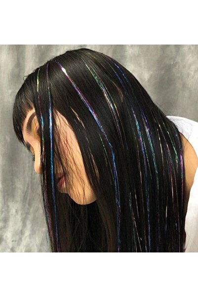 CADI AKSESUAR HT08 Glitter Mixed Color A Calitate - lungime 110-120 cm, folosită prin metoda practică de atașare a părului