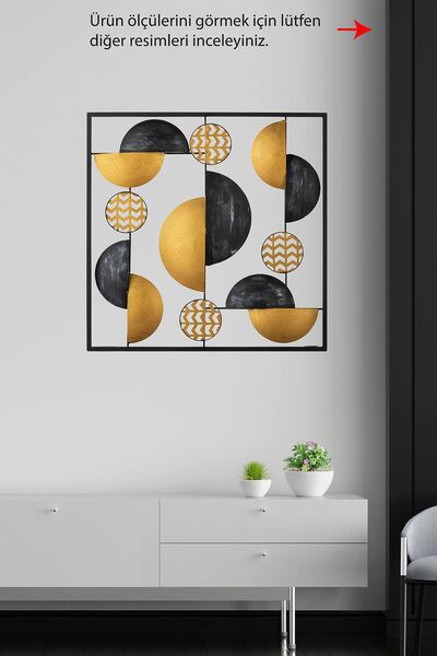 Doreline Doreart Aurora Metal Duvar Tablosu, Ev Ofis Duvar Panosu