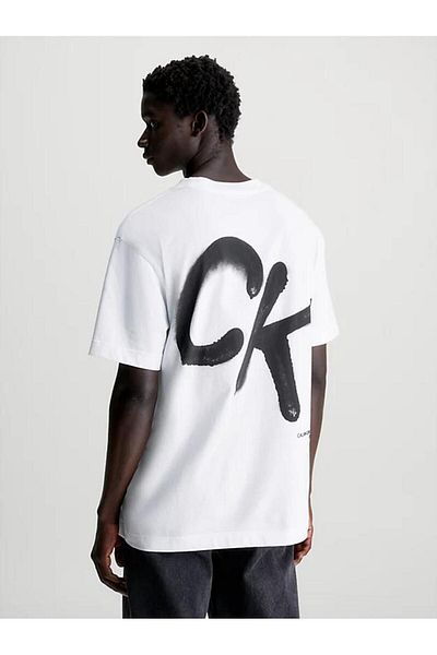 Calvin Klein Ck Spray Tee - Relaxed Fit