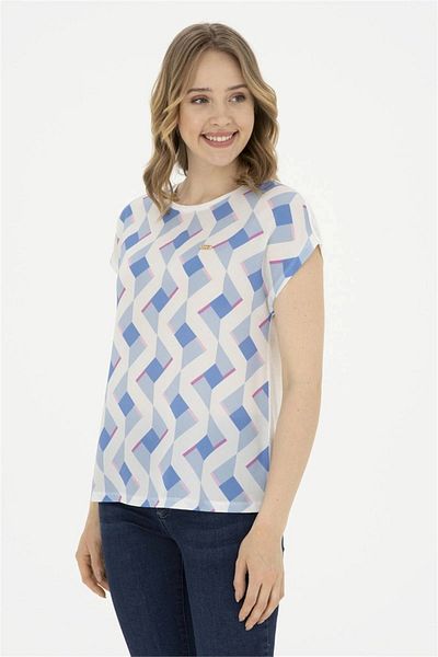 U.S. Polo Assn. Tricou PAST US Polo Assn pentru femei 1825275   ALBASTRU ÎNCHIS