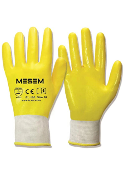 KRC OTOMOTİV قفازات MEŞEM EL 160 أصفر كامل 1/2