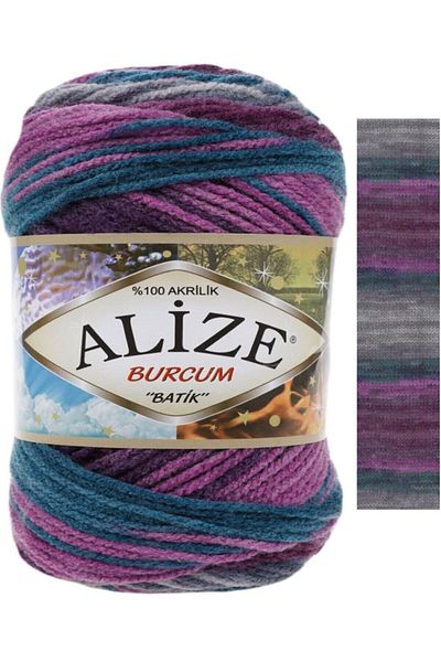 Alize Πλεκτό νήμα χειρός Burcum Batik 3366