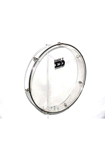 Unosell Bendir Plexie Glass Plastik Derili 41 cm, Bendir Percussion Frame Dru...