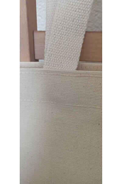 Cemira Offline Temalı Kalın Kanvas Büyük Tote Bag, Omuz Çantası