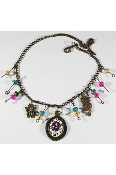 Çini Evi Anklet Motif Golden Horn