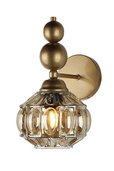 Begüsa Katana Sconce Antique Smoked Glass