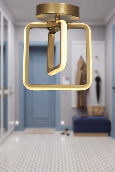 Begüsa Ferah 3 Renk Ledli Tavan Montaj Tekli Avize Eskitme