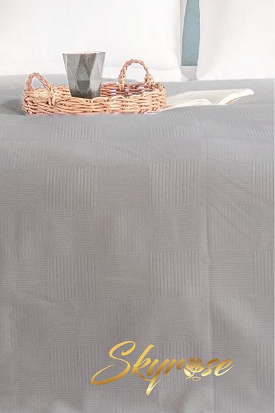Skyrose Single Checkerboard Pattern Pique 160 x 230 cm, Home textile Bedspread Bed Pique