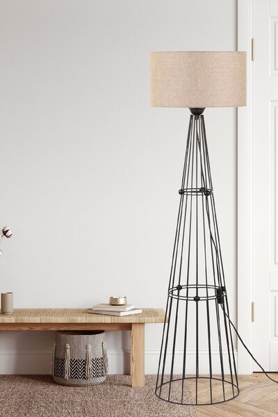 Begüsa Filipin Lambader Siyah Hasır Şapka